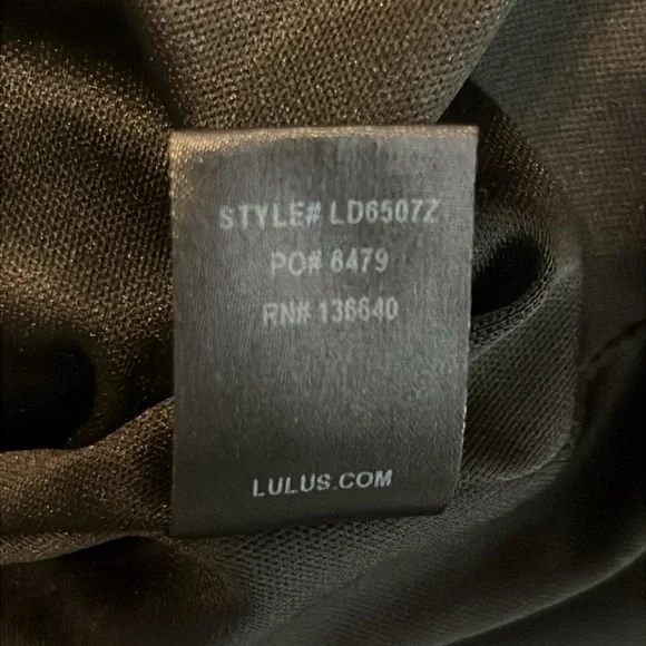 Lulus Better Bow-lieve It Black Skater Dress Size L - Picture 15 of 15